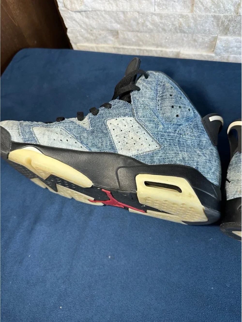 Air Jordan 6 Retro Washed Denim CT5350-401 Men’s Size 10.5 Nike AJ6